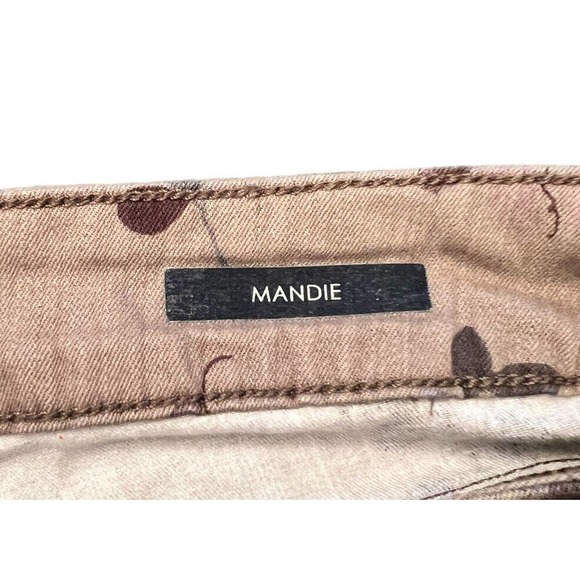 Bandolino Jeans Womens 16 Brown Lt Olive Missy High Rise Mandie - Picture 5 of 5